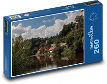 Česká Republika - Bechyně Puzzle 260 dílků - 41 x 28,7 cm