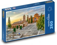 Kościół, architektura Puzzle 260 elementów - 41x28,7 cm