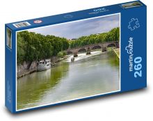 Italy - Rome, river Puzzle 260 pieces - 41 x 28.7 cm 