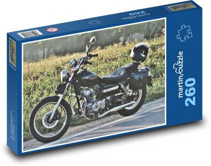 Motocykel - Honda Rebel 125 - Puzzle 260 dielikov, rozmer 41x28,7 cm