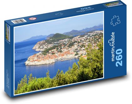 Chorvatsko - Dubrovník - Puzzle 260 dílků, rozměr 41x28,7 cm