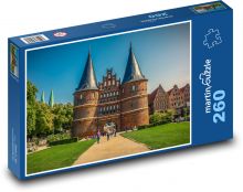 Lübeck - Holštýnské Brány Puzzle 260 dílků - 41 x 28,7 cm