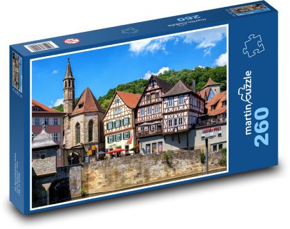 Niemcy - Schwäbisch Hall - Puzzle 260 elementów, rozmiar 41x28,7 cm