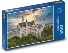 Niemcy — Neuschwanstein Puzzle 260 elementów - 41x28,7 cm