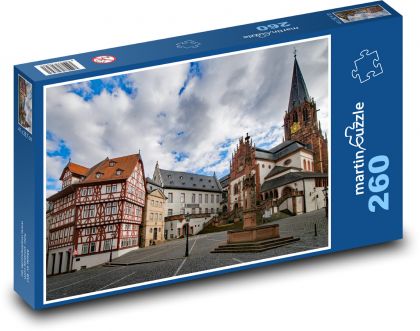 Německo - Aschaffenburg  - Puzzle 260 dílků, rozměr 41x28,7 cm