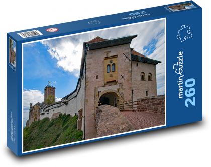 Hrad Wartburg - Puzzle 260 dílků, rozměr 41x28,7 cm