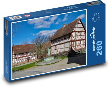 Niemcy - Hesja - Puzzle 260 elementów, rozmiar 41x28,7 cm