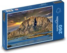 Nórsko - Torghatten Puzzle 260 dielikov - 41 x 28,7 cm 