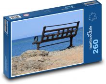 Sea - bench, relax Puzzle 260 pieces - 41 x 28.7 cm 