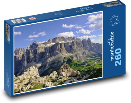 Rocks - mountains, nature - Puzzle 260 pieces, size 41x28.7 cm 