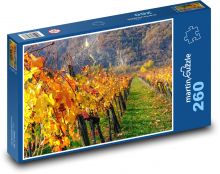 Vineyards - autumn vineyards Puzzle 260 pieces - 41 x 28.7 cm 