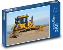 Bulldozer - machine, sand Puzzle 260 pieces - 41 x 28.7 cm 