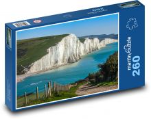 Seven Sisters - Anglia, Ocean Puzzle 260 elementów - 41x28,7 cm