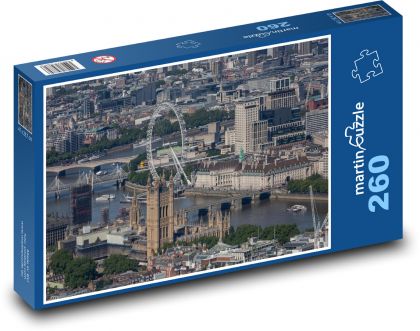 London - City - Puzzle 260 pieces, size 41x28.7 cm 