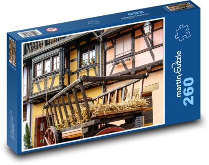 Francúzsko - historické mesto - Puzzle 260 dielikov, rozmer 41x28,7 cm