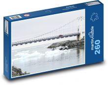 Ledovec - Island, most Puzzle 260 - 41x28,7 cm