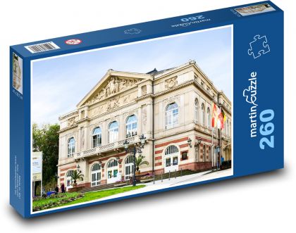 Divadlo - Baden Baden, Německo - Puzzle 260 dílků, rozměr 41x28,7 cm