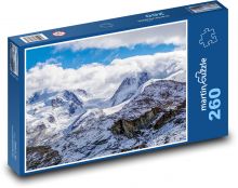 Mountain World - Glacier, Alps Puzzle 260 pieces - 41 x 28.7 cm 