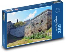 Stredoveký hrad - pevnosť, opevnenie Puzzle 260 dielikov - 41 x 28,7 cm 