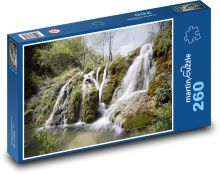 Vodopád - kaskáda, rieka Puzzle 260 dielikov - 41 x 28,7 cm 