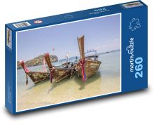 Sea-going vessels - boats, sea Puzzle 260 pieces - 41 x 28.7 cm 