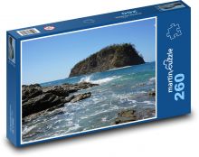 Kostarika - oceán, vlny Puzzle 260 dielikov - 41 x 28,7 cm 