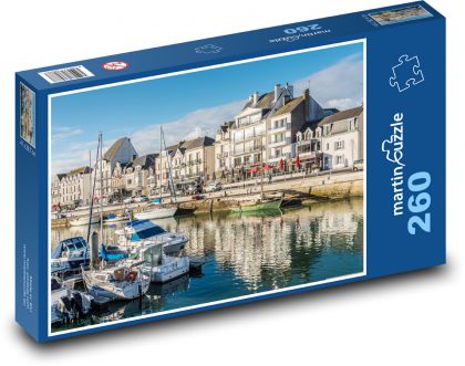 Sea - France, boats - Puzzle 260 pieces, size 41x28.7 cm 