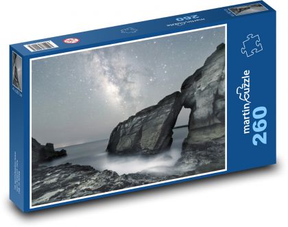 Hviezdy - Mliečna dráha, galaxie - Puzzle 260 dielikov, rozmer 41x28,7 cm