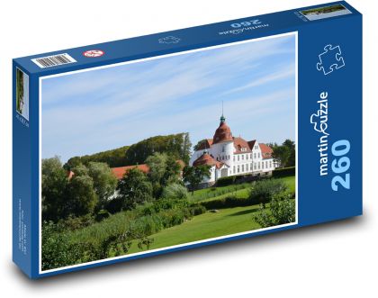 Nordborg - Denmark, castle - Puzzle 260 pieces, size 41x28.7 cm 