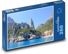 Cala goloritze - Itálie, Sardinie Puzzle 260 dílků - 41 x 28,7 cm