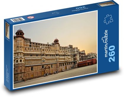 Junagarh Fort - Bikaner, Indie - Puzzle 260 dílků, rozměr 41x28,7 cm