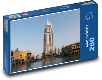 Dubai - department store, mesto.jpg - Puzzle 260 pieces, size 41x28.7 cm 