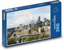 Vilnius - Litva, mesto Puzzle 260 dielikov - 41 x 28,7 cm 