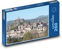 Le Puy-en-Velay - Francie, město Puzzle 260 dílků - 41 x 28,7 cm