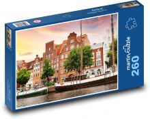 Lübeck - Nemecko, mesto Puzzle 260 dielikov - 41 x 28,7 cm 