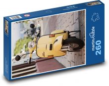 Kolobežka - Vespa, Taliansko Puzzle 260 dielikov - 41 x 28,7 cm 