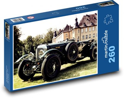 Historický automobil - závodní veterán - Puzzle 260 dílků, rozměr 41x28,7 cm