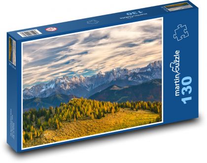 Austria - Alps, mountains - Puzzle 130 pieces, size 28.7x20 cm 