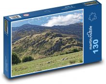 Nowa Zelandia - Mount Aspiruje Puzzle 130 elementów - 28,7x20 cm