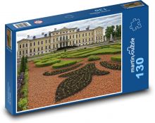 Lotyšsko - Zámok Rundāle Puzzle 130 dielikov - 28,7 x 20 cm 