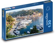 Włochy - Portofino Puzzle 130 elementów - 28,7x20 cm