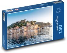 Włochy - Portofino Puzzle 130 elementów - 28,7x20 cm