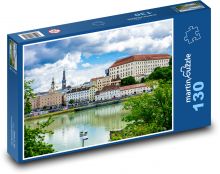 Rakúsko - Linz Puzzle 130 dielikov - 28,7 x 20 cm 