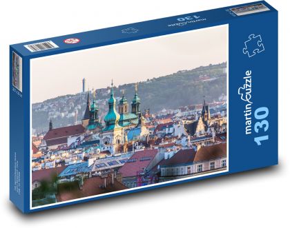 Česká Republika - Praha - Puzzle 130 dílků, rozměr 28,7x20 cm