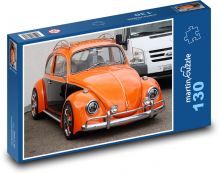 Samochód - VW garbus Puzzle 130 elementów - 28,7x20 cm