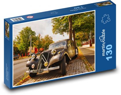 Street, advertising, Citroen - Puzzle 130 pieces, size 28.7x20 cm 