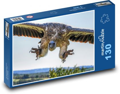 Bald vulture - Puzzle 130 pieces, size 28.7x20 cm 