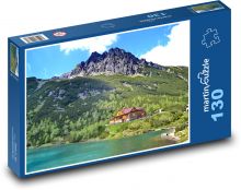 Słowacja - Wysokie Tatry Puzzle 130 elementów - 28,7x20 cm