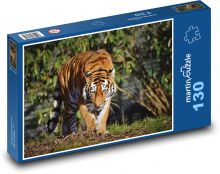 Tiger, veľká mačka Puzzle 130 dielikov - 28,7 x 20 cm 