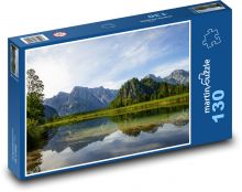 Jezero - příroda, voda Puzzle 130 dílků - 28,7 x 20 cm